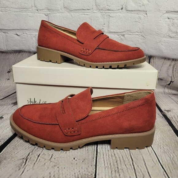 Style & Co. Olivviaa Faux Leather Loafer - Picture 3 of 8